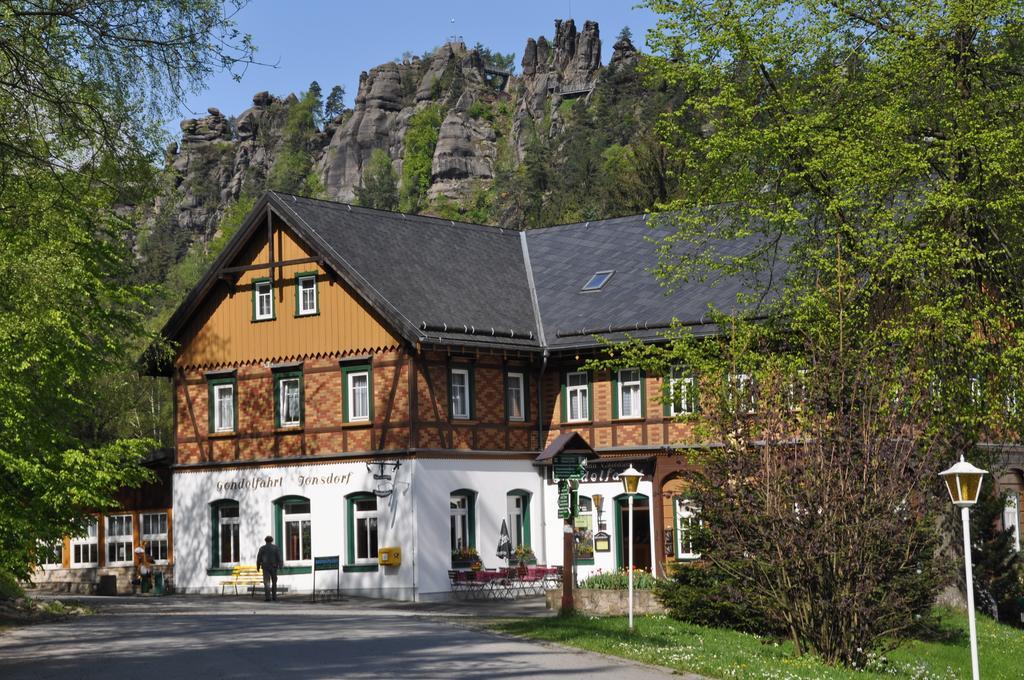 Hotel Gondelfahrt Курорт Йонсдорф Экстерьер фото
